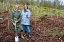 Lucy with Swinton Estate owner Felicity Cunliffe-Lister