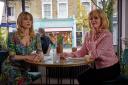 Lucy Punch and Dame Joanna Lumley to reunite in Motherland spin-off (Scott Kershaw/BBC)
