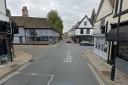 A man was arrested after an incident in Ipswich town centre