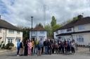 Residents of Ivy Crescent campaigned for the telecoms mast to be removed