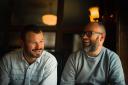 The Marksman pub in Hackney has been named one of Britain’s cosiest boozers. Owners Jon Rotheram (left) and Tom Harris (right)