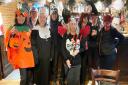 The ladies team held a Hallowe'en competition.