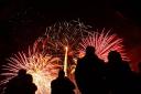 A fireworks display near Norwich ended early after the site reached full capacity