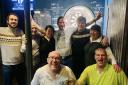 The Sir Robert Peel darts team celebrate their victory (Image: Archway Darts League)