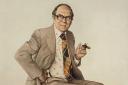 Art work - a portrait of Eric Morecambe