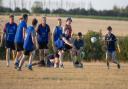 Greg Dale in pre-season action at St Ives RFC