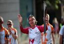 Chigwell's Gill Punt said carrying the Queen's Baton was a 'tremendous honour'