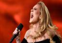 Adele performs on stage at American Express present BST Hyde Park in Hyde Park on July 2 in London.