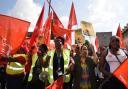 Barts Health NHS Trust workers employed by Serco are calling for a two week strike