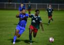 Redbridge and Sporting Bengal United in action at Oakside (Pic: Tim Edwards)