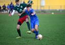 Action from Sporting Bengal's clash with Hoddesdon Town at Mile End Stadium (pic Tim Edwards)