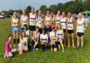 Ilford Athletics squad at Pleshley Half Marathon