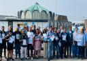 Members of the Redbridge Conservatives during their action day