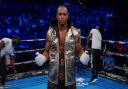 Anthony Yarde celebrates his victory