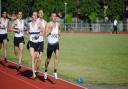 Ilford Athletics Club runners in action at Mayesbrook Park