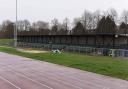 The grandstand at Ashton Playing Fields has now been opened.