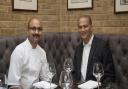 Grand Trunk Road head chef Dayanshankar Sharma and owner Rajesh Suri.