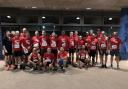 The ELR men's team before the Chingford League race at the Velopark