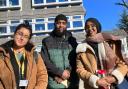 Youth mentor and development workers at Acland Burghley School - Mohamed Habib, Sagal Ali and Saba Asif - from SYDRC