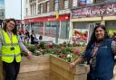 Flowers spruce up one street in Ilford