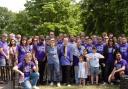 Leanne Mohamad and volunteers during her election campaign