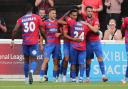 Dagenham & Redbridge celebrate Image: Gavin Ellis/TGS Photo