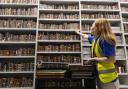 350,000 books have been moved to the V&A East Storehouse in the Queen Elizabeth Olympic Park