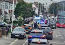 The crash occurred during rush hour in Fencepiece Road