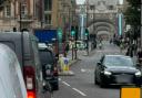 A woman has been taken to hospital following a crash on Tower Bridge.