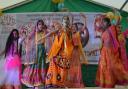 Cultural dancing was staged at Valentines Park