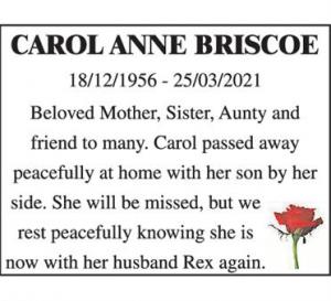 Carol Ann Briscoe