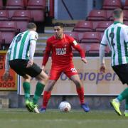 Leyton Orient's Ruel Sotiriou keeps the ball against Blyth Spartans (pic: Simon O'Connor).