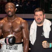 Daniel Mendes after his fight with Pawel Strykowski