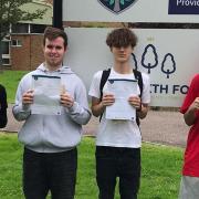 Forest Academy pupils Mike Malik, Keelan Dineen, Benas Karlonas and Alexandru Nartea  (left-to-right)