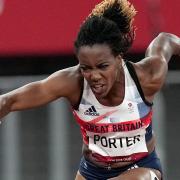 Great Britain's Tiffany Porter in action during the second semi-final of the Women's 100 metres hurdles at the Olympic Stadium on the ninth day of the Tokyo 2020 Olympic Games in Japan. Picture date: Sunday August 1, 2021.