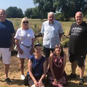 Cllr Howard Berlin; Cllr Ruth Clark; Chris Gannaway, a representative of the London Wildlife Trust; Glen Haywood; Jenny Chalmers, ADHA; Vanessa Cole, ADHA.