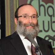 Rabbi Aryeh Sufrin ended a busy spiritual month dancing.