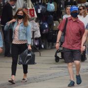 Keith Stanbury says shops should refuse entry to people not wearing masks. Picture: DENISE BRADLEY.