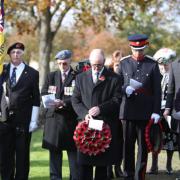 Barkingside having a plaque and dedication service to mark Armistice Day. The mayor Cllr Ashley Kissin attended the service at Barkingside Cemetery