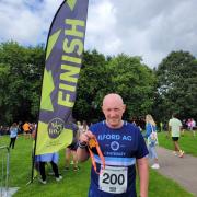 Billy Green at the London 10k.