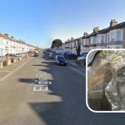 The stop and search turned up a number of weapons and drugs