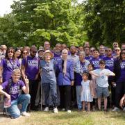 Leanne Mohamad and volunteers during her election campaign