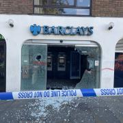 The Barclays bank in Angel has been cordoned off by police this morning (September 12)