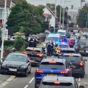 The crash occurred during rush hour in Fencepiece Road