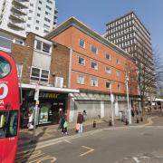 Police were called near the  Lynton House bus stop on Ilford High Road