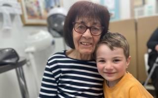 Alfie Thorn-Brown has raised over £1000 for Chadwell House care home where his great grandmother, Pamela Brown, was living