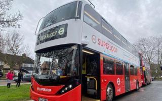 A bus lane for a Superloop service in Ilford has not yet come into operation