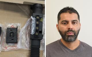 Ilford man Muhammad Choudhary sent rifle scopes to the Taliban and was jailed