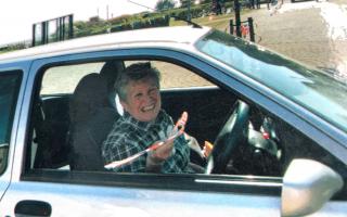 Jane Clarke has been the 'proud owner' of her silver 2002 Ford Fiesta Zetec Sport for 19 years